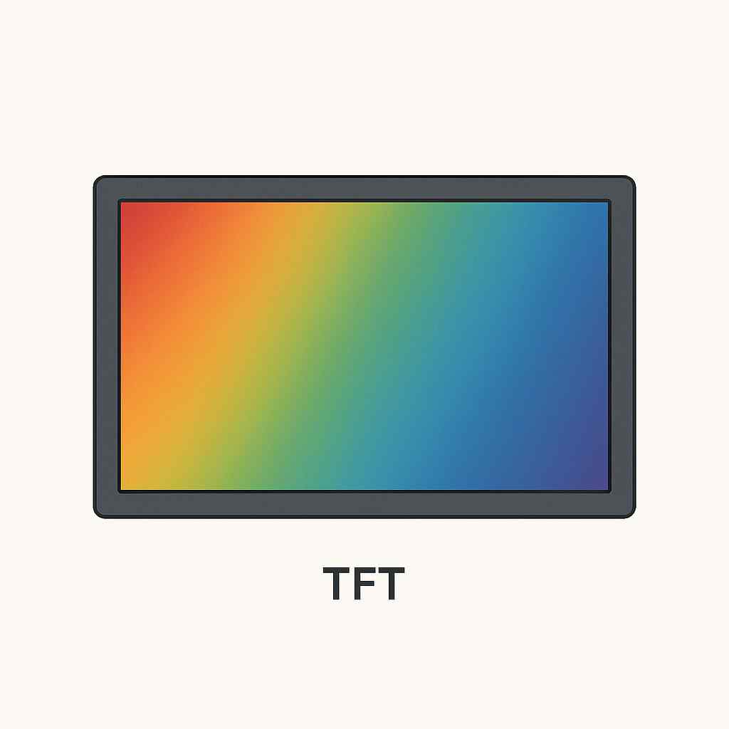 TFT液晶屏面板结构工艺，TFT-LCD工业液晶屏面板 cover image
