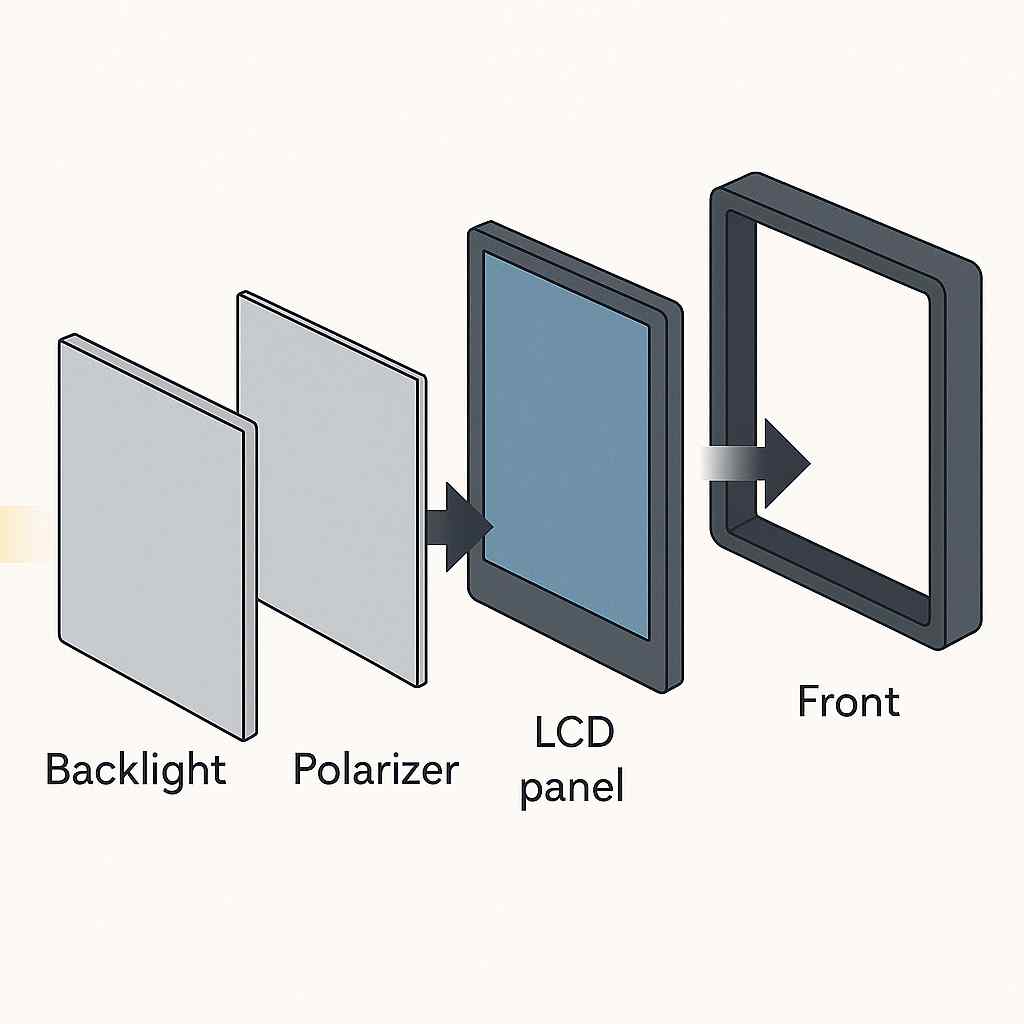 TFT工业液晶屏背光怎么拆?液晶显示屏拆解 TFT工业液晶屏背光怎么拆?液晶显示屏拆解