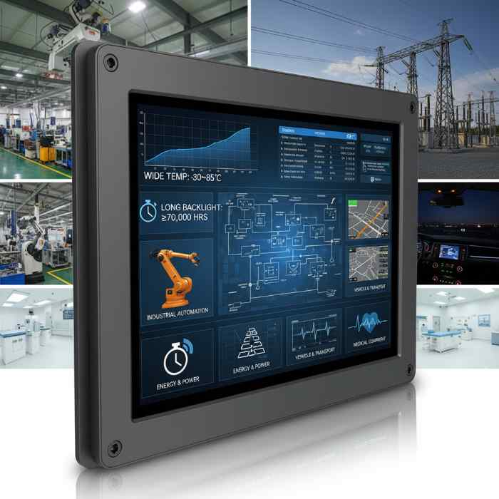 AUO友达10.4寸宽温液晶屏G104VAN01.0WLED背光液晶模组 AUO友达10.4寸宽温液晶屏G104VAN01.0WLED背光液晶模组