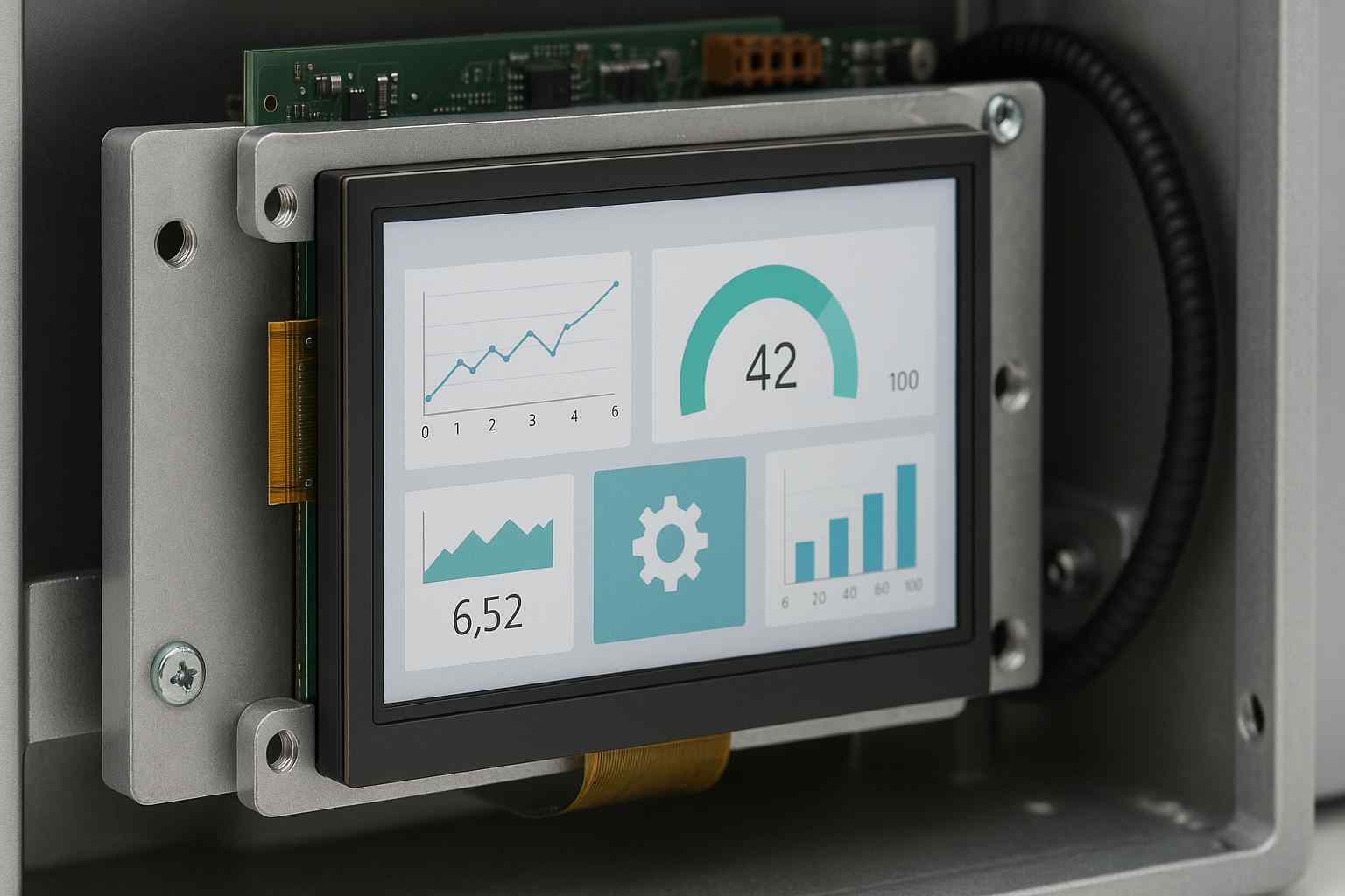 工业设备中TFT液晶屏的安装与液晶模组面板集成方案 工业设备中TFT液晶屏的安装与液晶模组面板集成方案