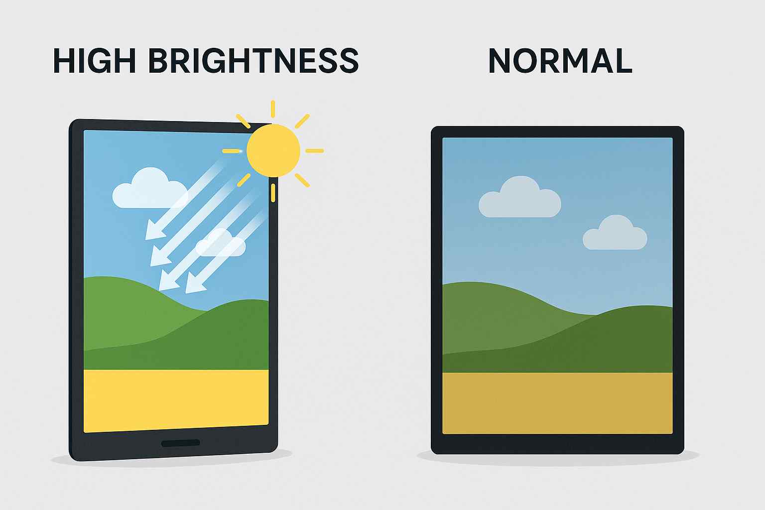 什么是高亮液晶屏?高亮屏和普通屏的显示屏幕有什么区别? 什么是高亮液晶屏?高亮屏和普通屏的显示屏幕有什么区别?