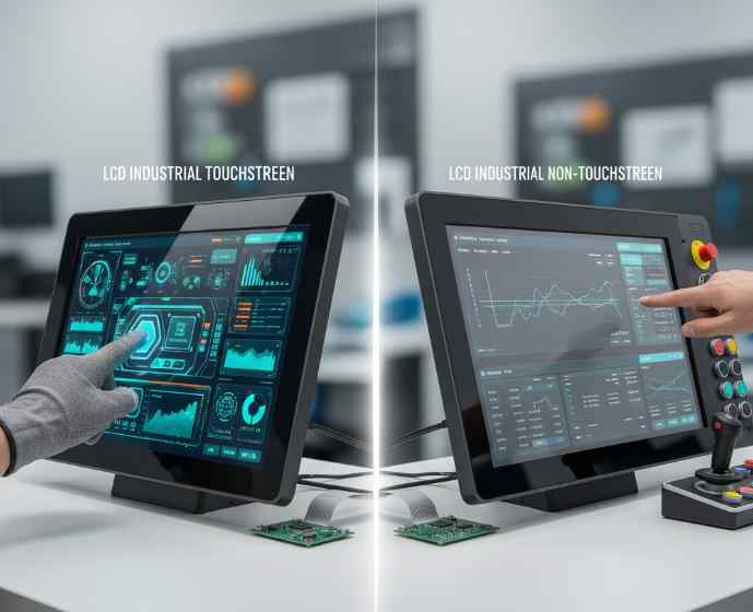 LCD工业液晶屏幕40针与30针怎么看？