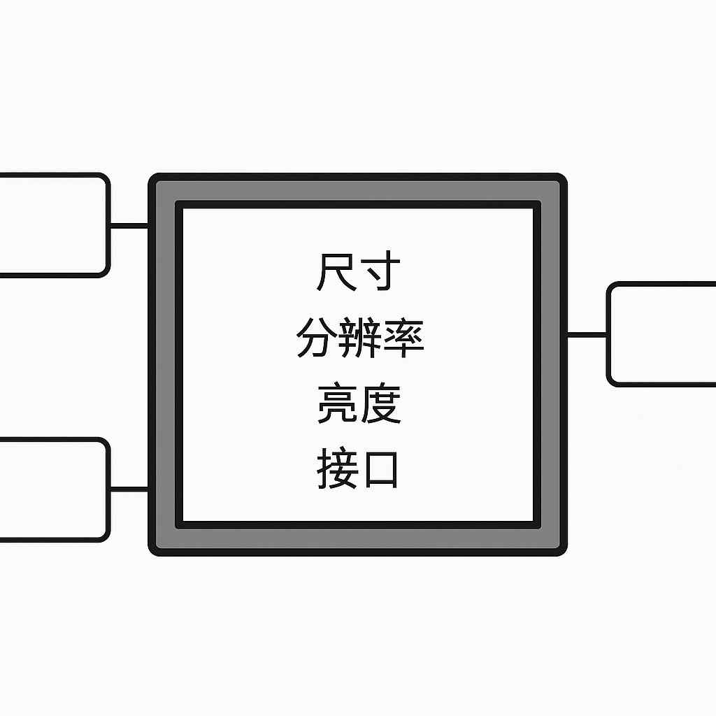 怎么查看LCD工控液晶屏的屏幕接口信息 怎么查看LCD工控液晶屏的屏幕接口信息