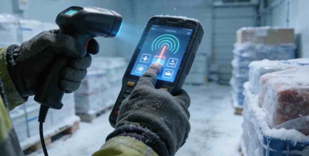 冷库叉车扫码枪-30℃闪屏问题分析与耐低温TFT-LCD液晶屏解决方案 冷库叉车扫码枪-30℃闪屏问题分析与耐低温TFT-LCD液晶屏解决方案