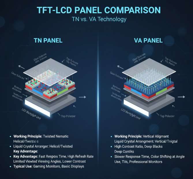 LCD工控液晶屏面板类型IPS/VA/TN怎么选不踩坑？ cover image
